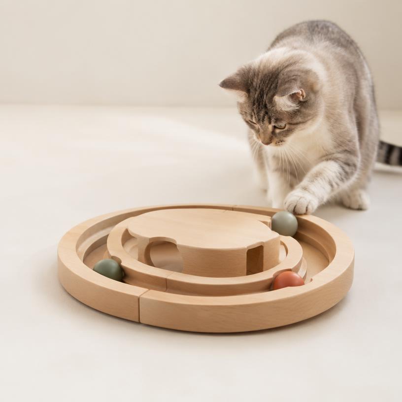 Orbit Track Interactive Cat Toy