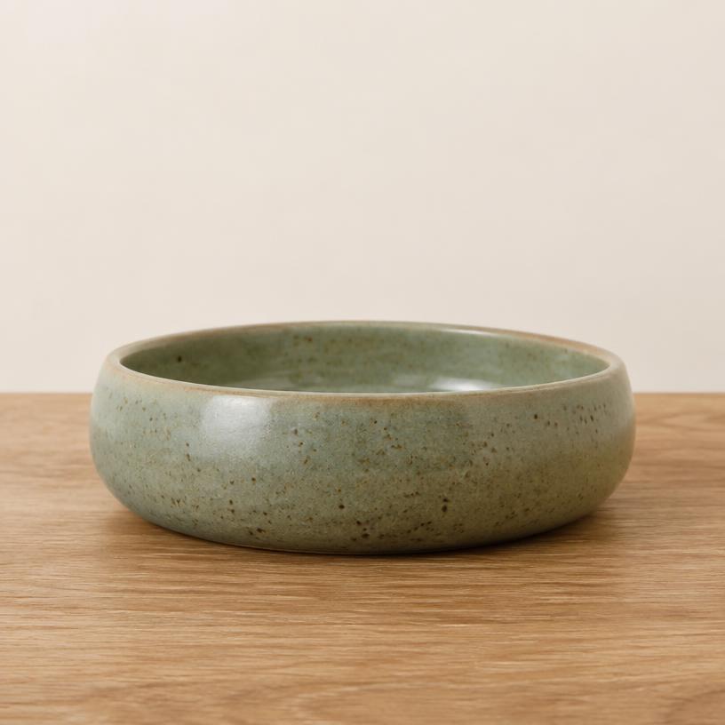 Stoneware Ceramic Cat Bowl
